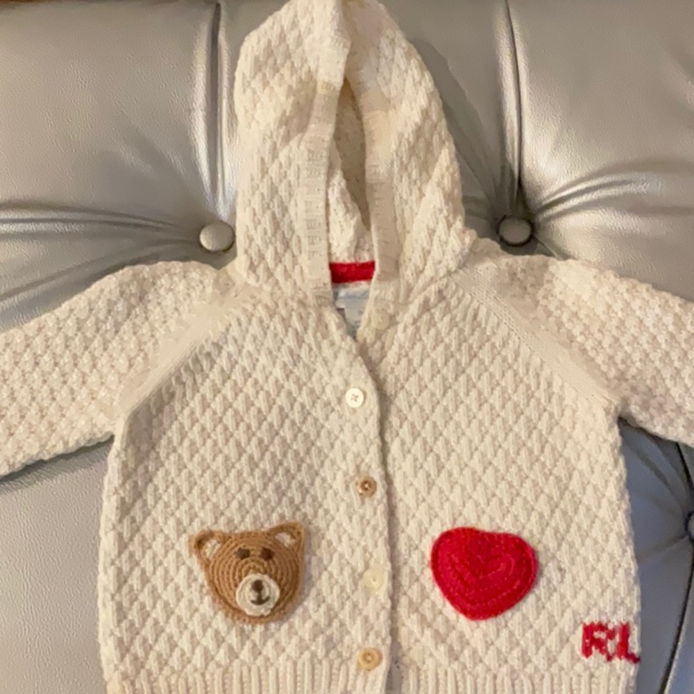 Baby girl knit sweater